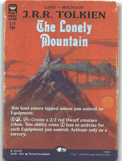 The Lonely Mountain (Borderless)