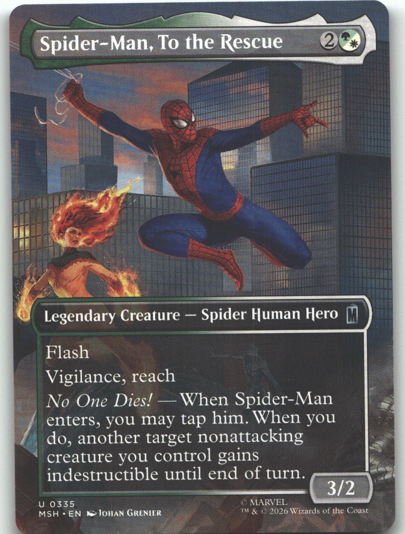 Spider-Man, To the Rescue (Borderless)
