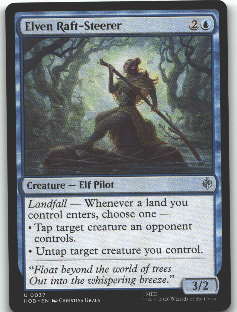 Elven Raft-Steerer