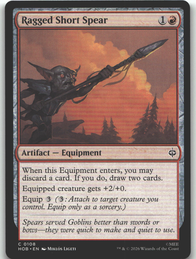 Ragged Short Spear