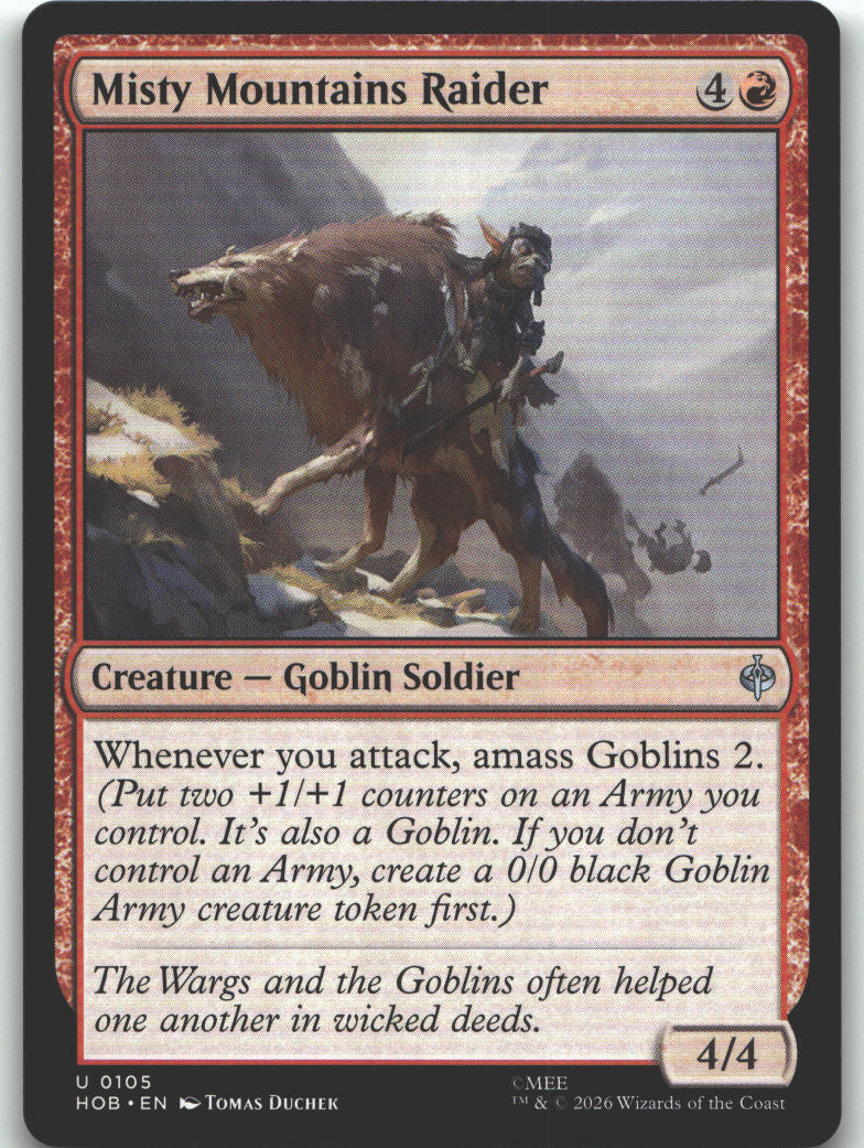 Misty Mountains Raider