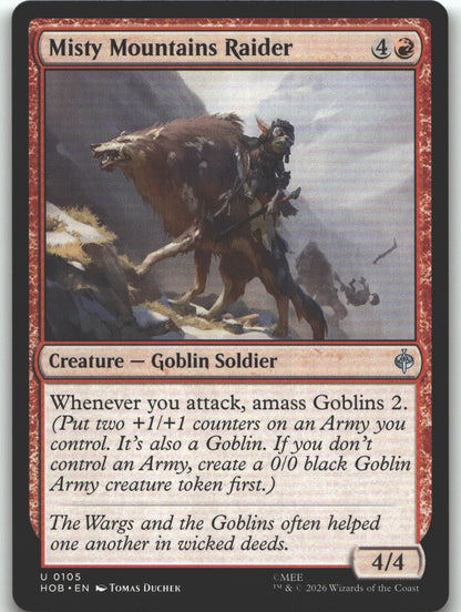 Misty Mountains Raider