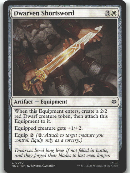 Dwarven Shortsword