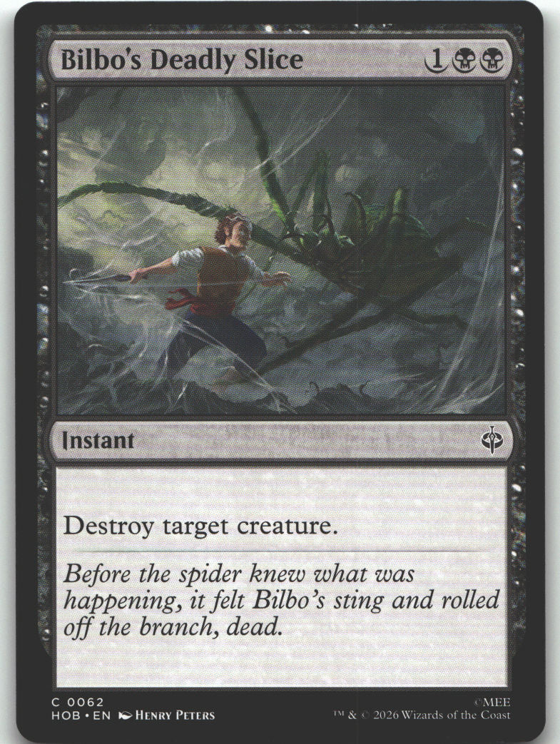 Bilbo's Deadly Slice
