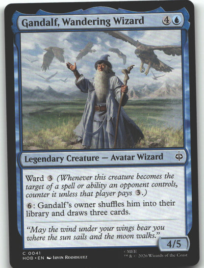 Gandalf, Wandering Wizard