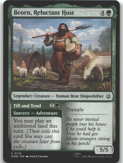 Beorn, Reluctant Host