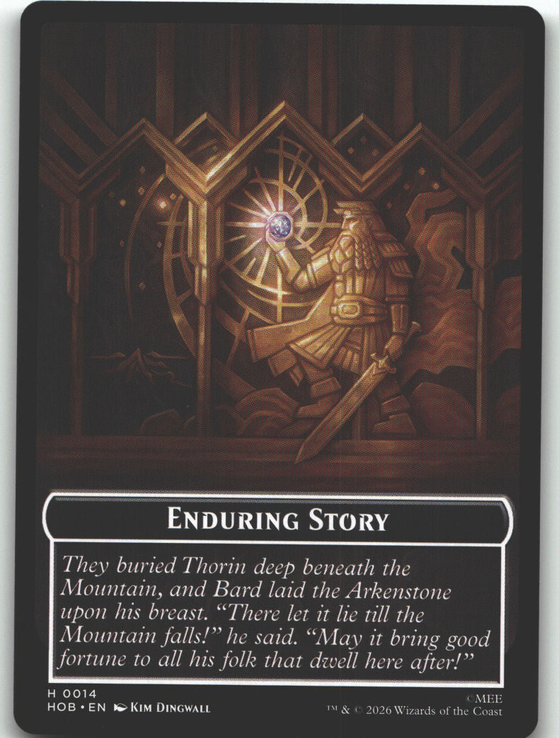 Dwarf // Enduring Story Double-Sided Token