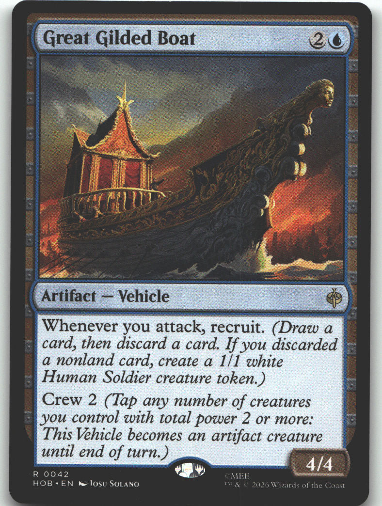 Great Gilded Boat