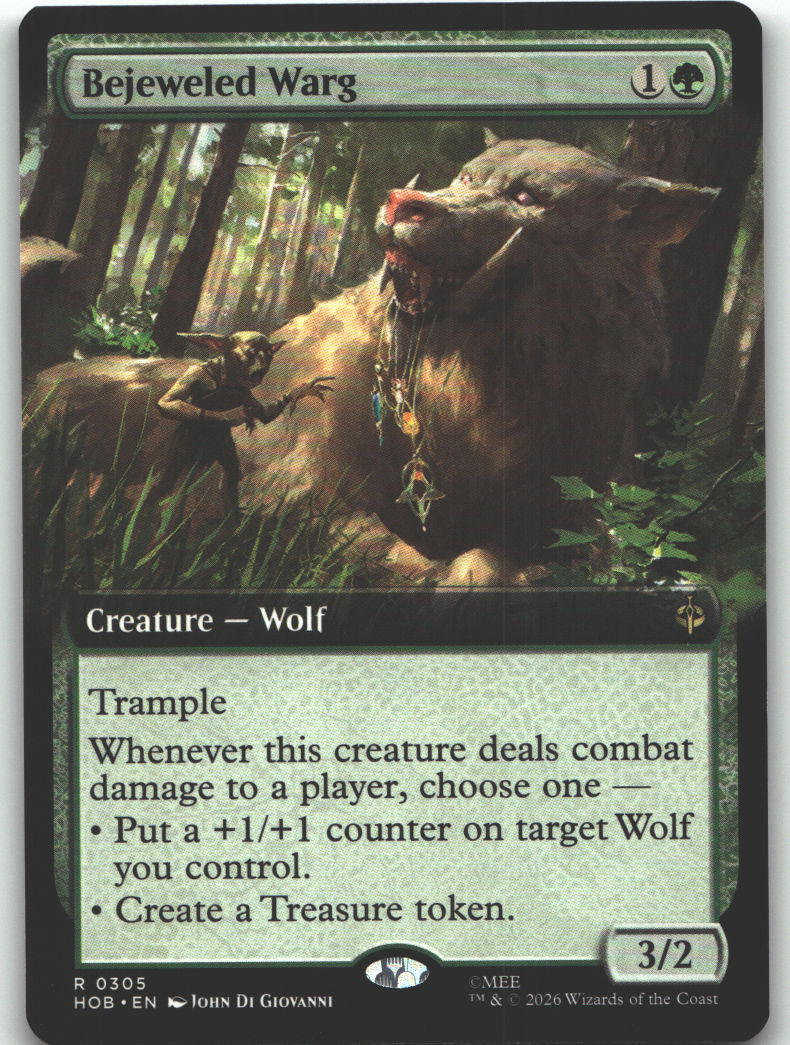 Bejeweled Warg (Extended Art)