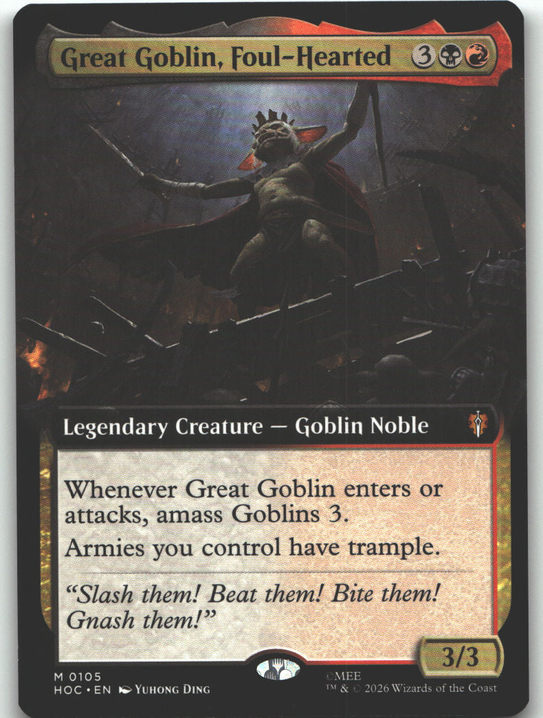 Great Goblin, Foul-Hearted (Extended Art)