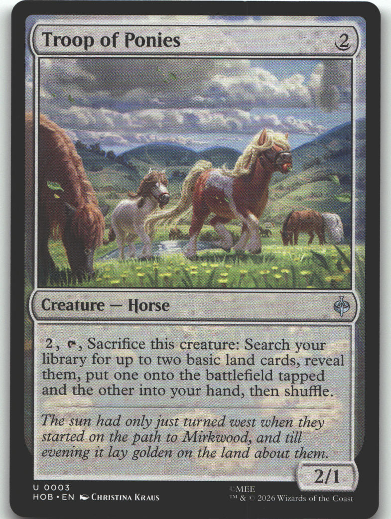 Troop of Ponies