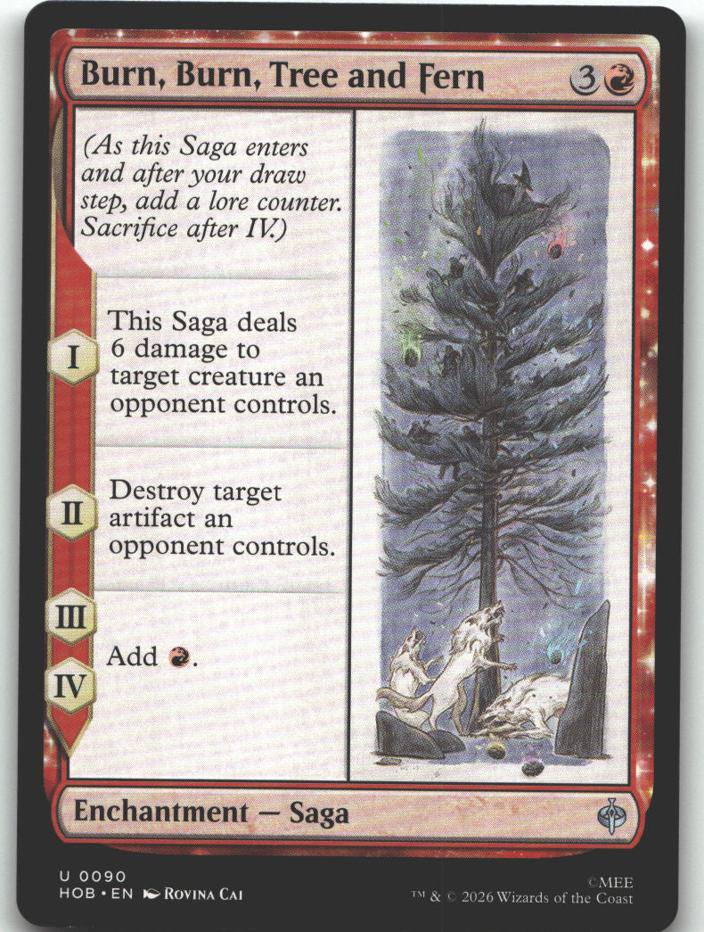 Burn, Burn, Tree and Fern