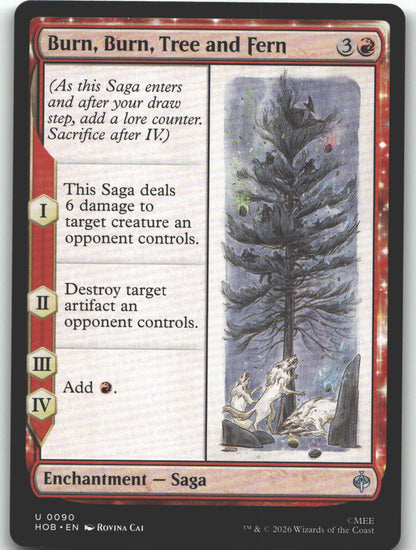 Burn, Burn, Tree and Fern
