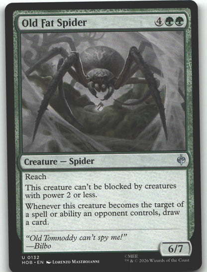 Old Fat Spider