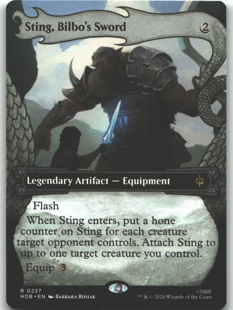 Sting, Bilbo's Sword (Showcase)