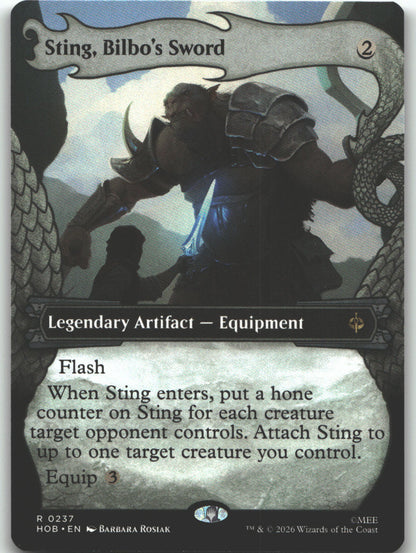 Sting, Bilbo's Sword (Showcase)