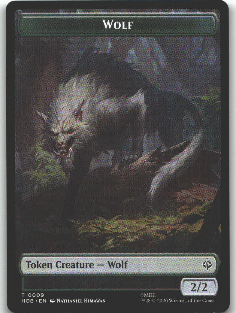 Goblin Army (0003) // Wolf Double-Sided Token