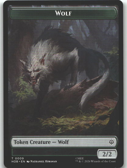 Goblin Army (0003) // Wolf Double-Sided Token
