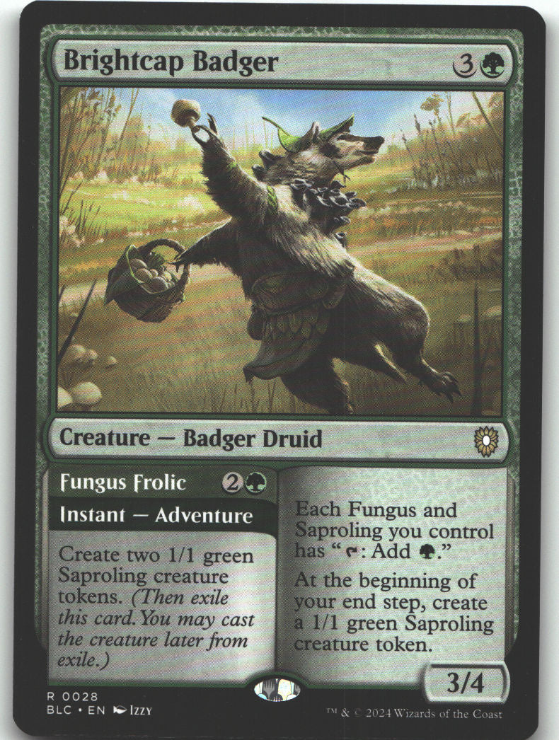 Brightcap Badger