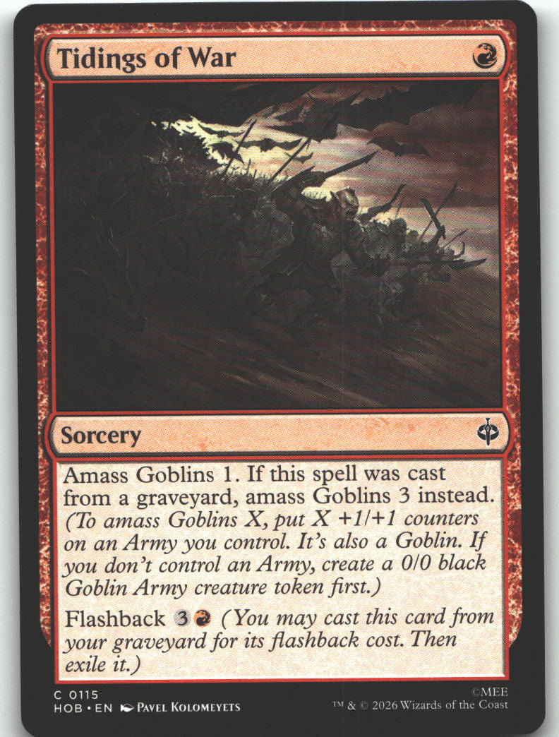 Tidings of War