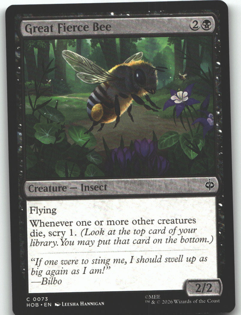 Great Fierce Bee