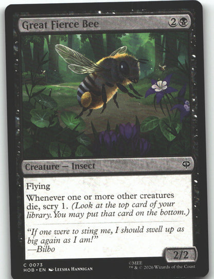 Great Fierce Bee