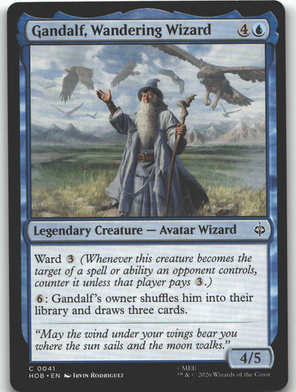 Gandalf, Wandering Wizard
