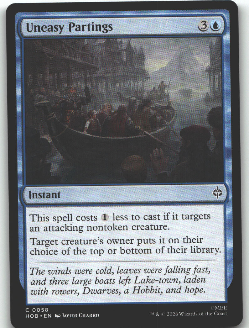 Uneasy Partings