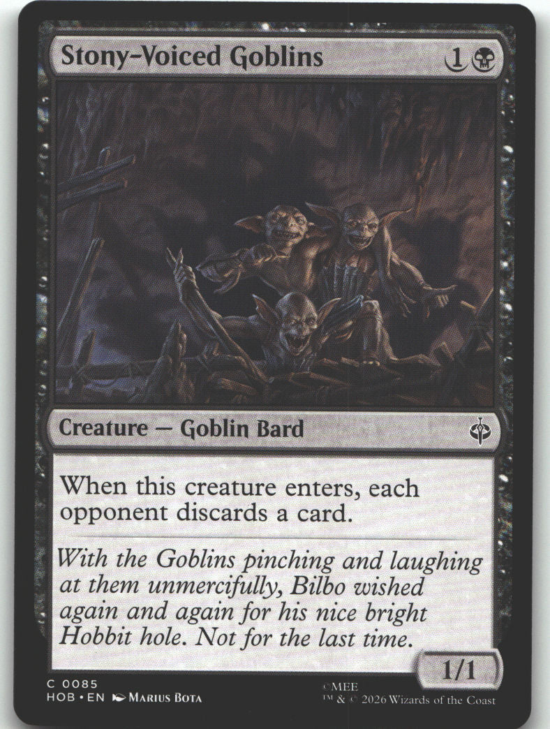 Stony-Voiced Goblins