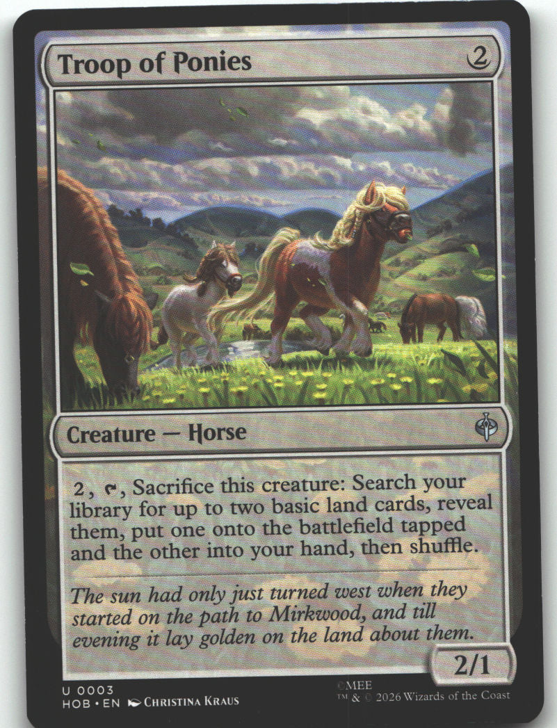 Troop of Ponies