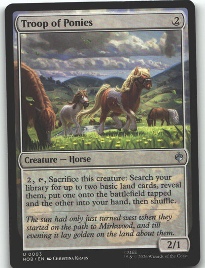 Troop of Ponies