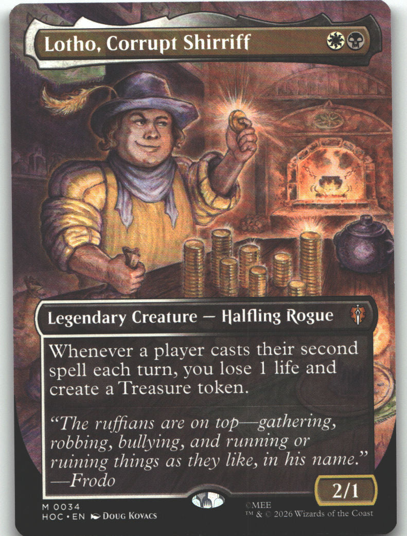 Lotho, Corrupt Shirriff (Borderless)