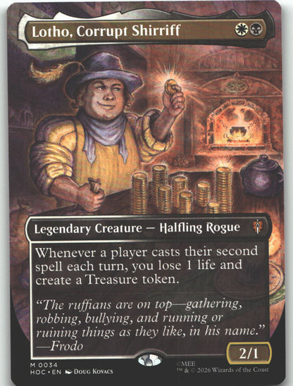 Lotho, Corrupt Shirriff (Borderless)