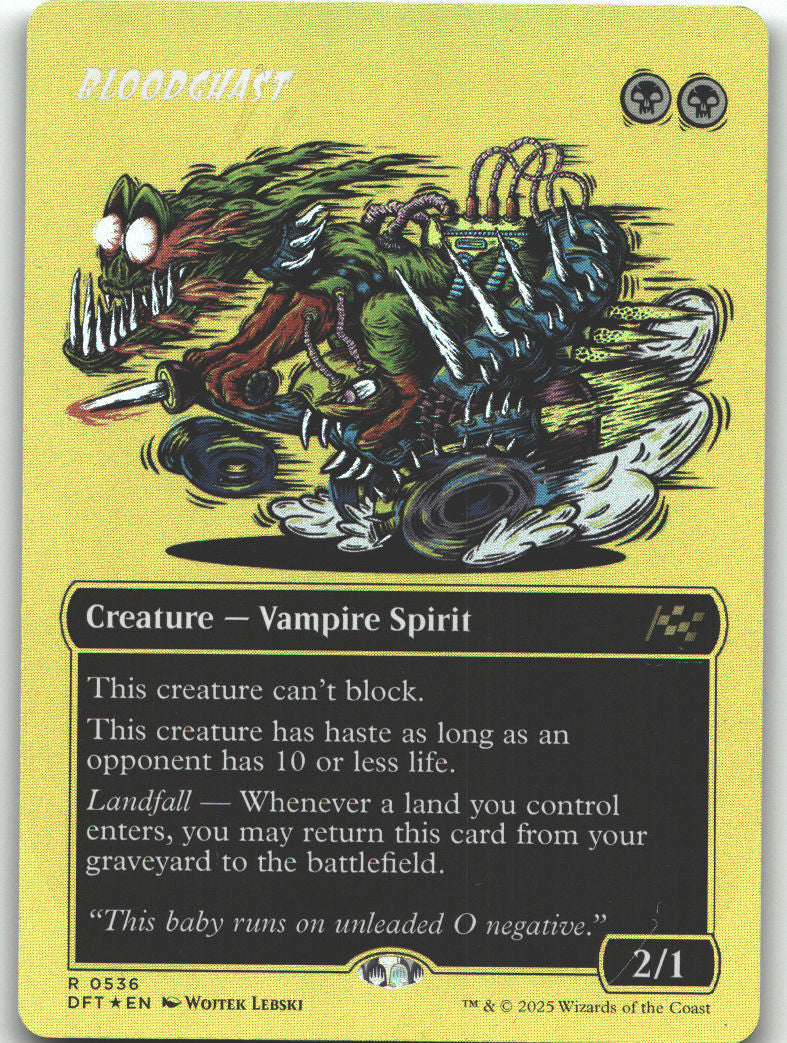 Bloodghast (Borderless) (First-Place Foil)