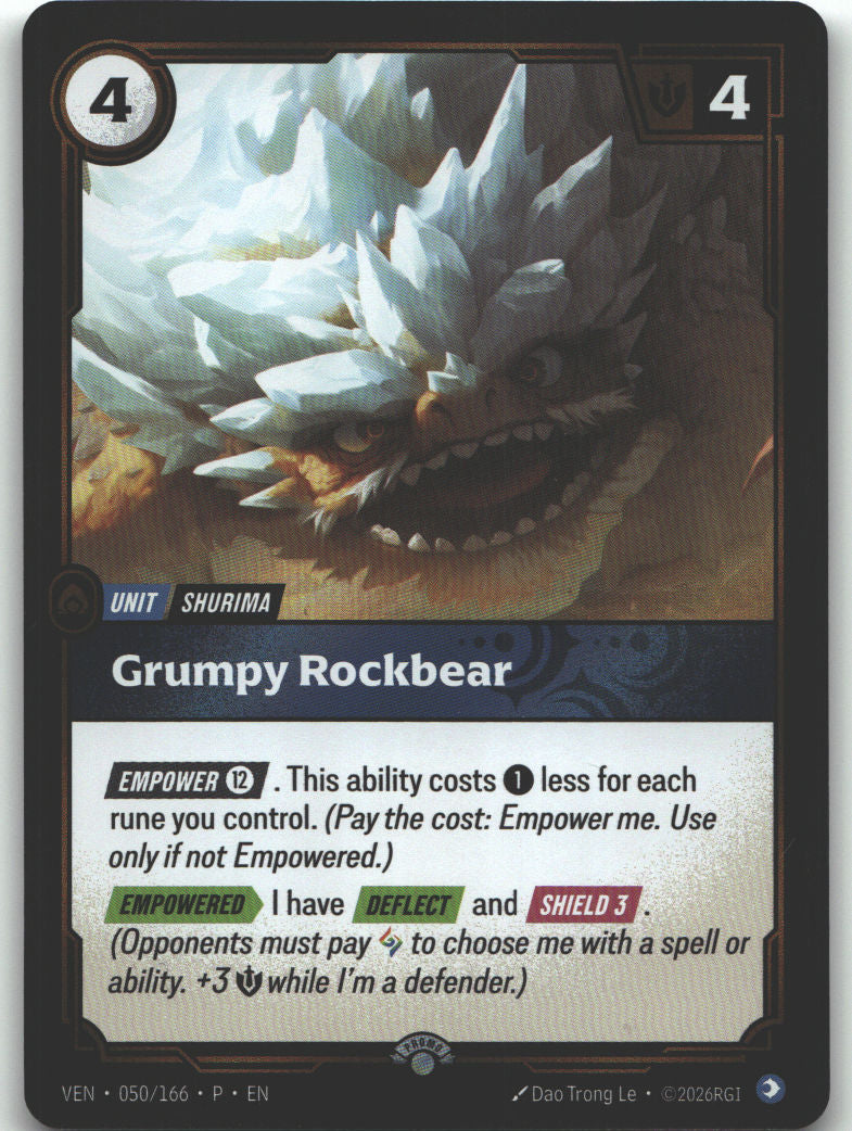 Grumpy Rockbear