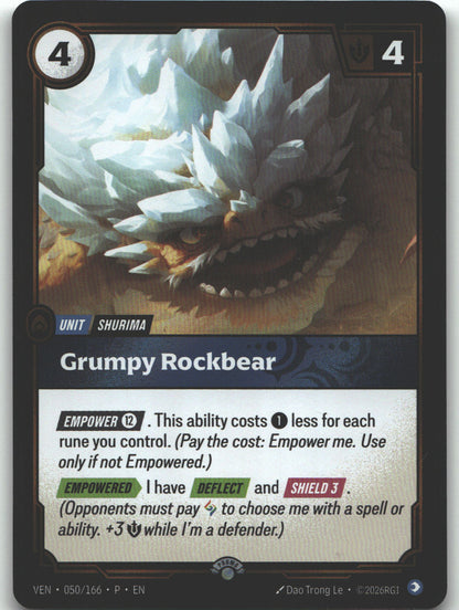 Grumpy Rockbear