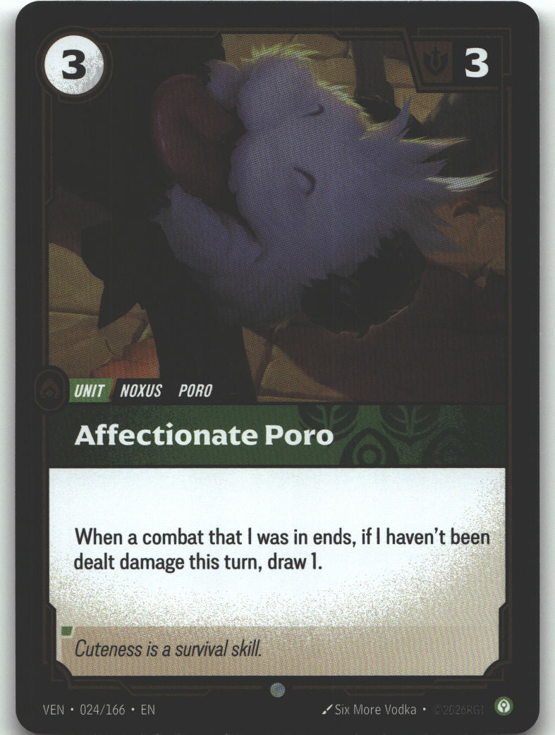 Affectionate Poro