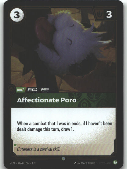 Affectionate Poro