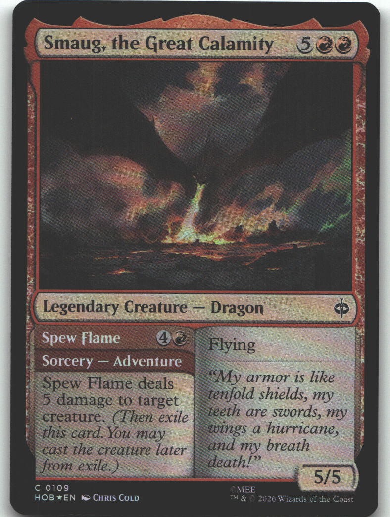 Smaug, the Great Calamity