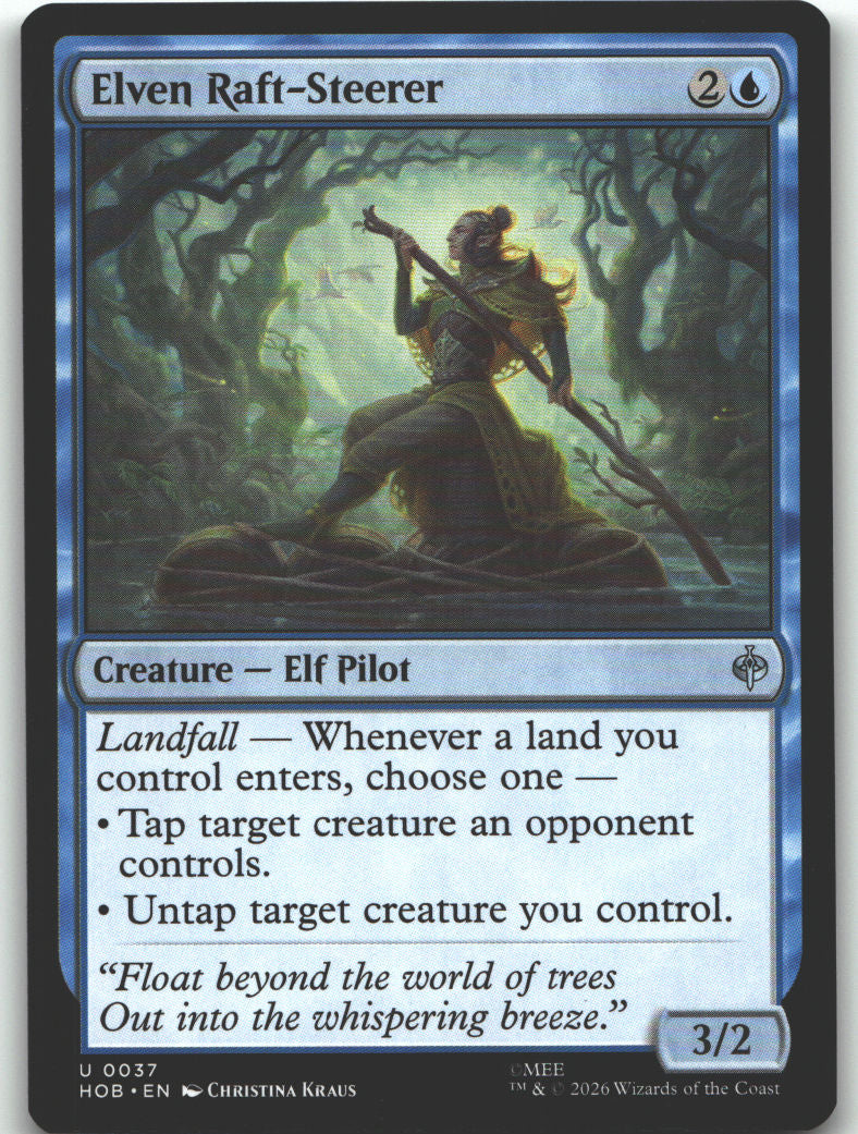 Elven Raft-Steerer
