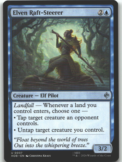 Elven Raft-Steerer