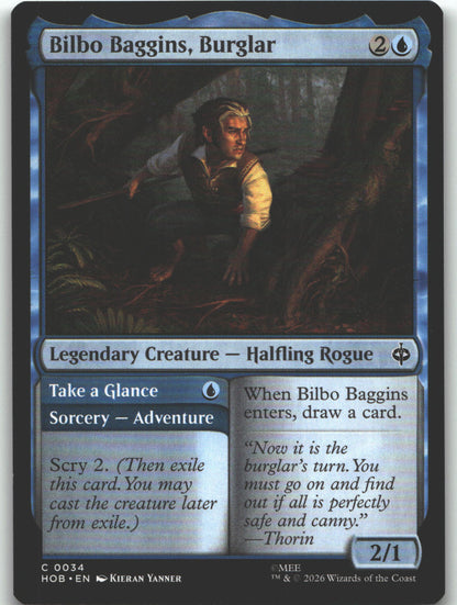 Bilbo Baggins, Burglar