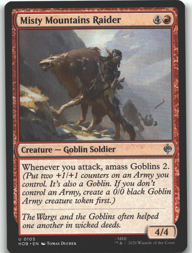 Misty Mountains Raider