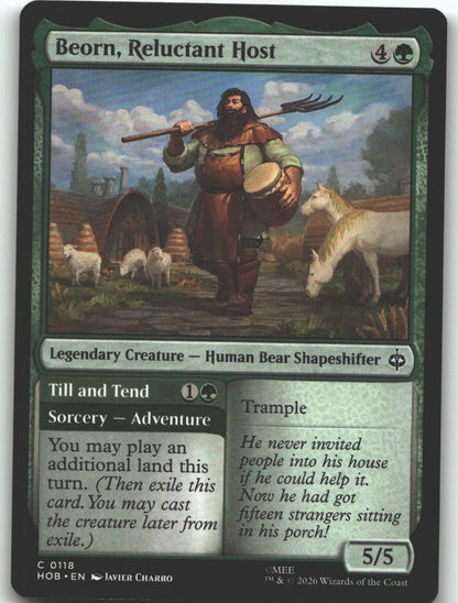 Beorn, Reluctant Host
