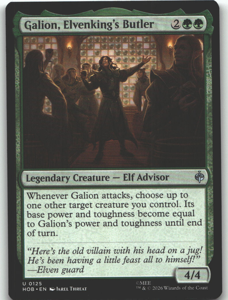 Galion, Elvenking's Butler