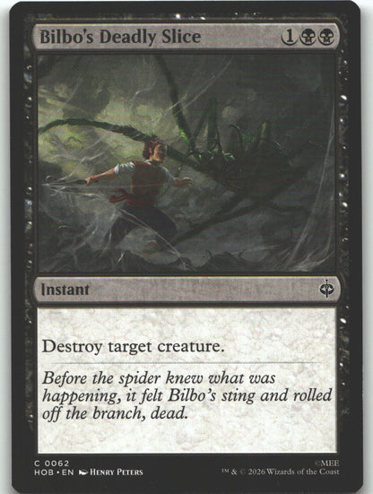 Bilbo's Deadly Slice