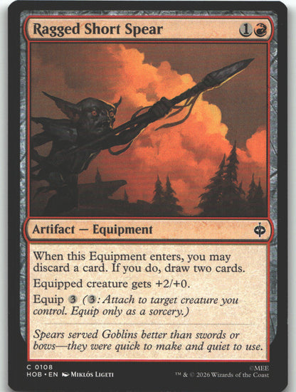 Ragged Short Spear