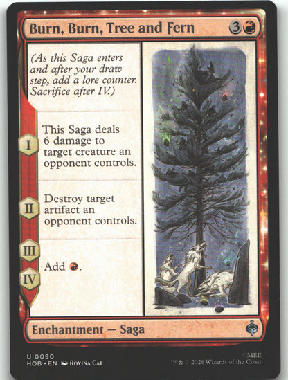Burn, Burn, Tree and Fern