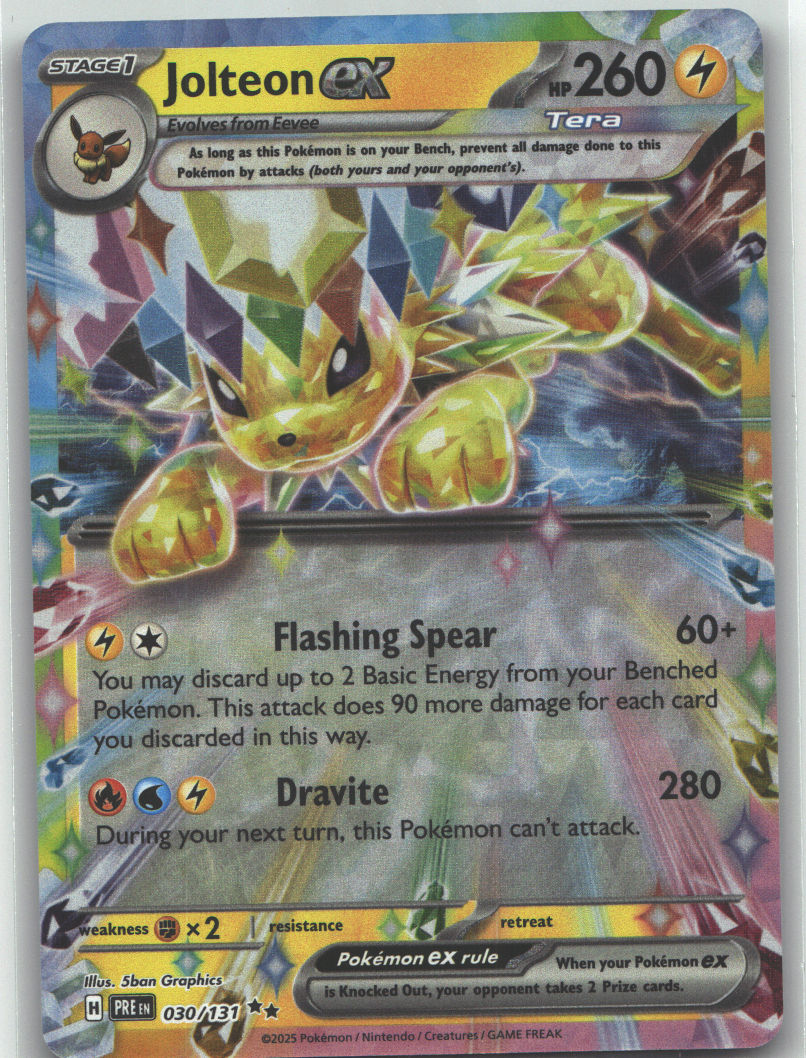 Jolteon ex - 030/131