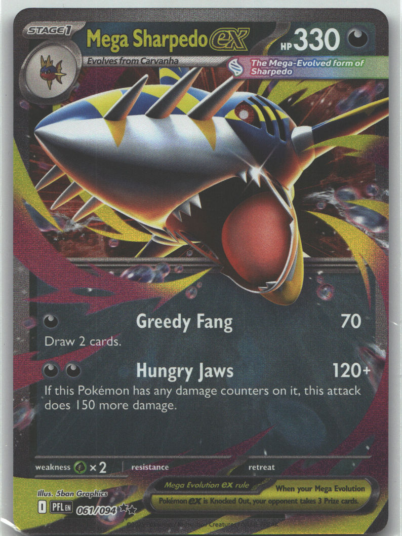 Mega Sharpedo ex - 061/094